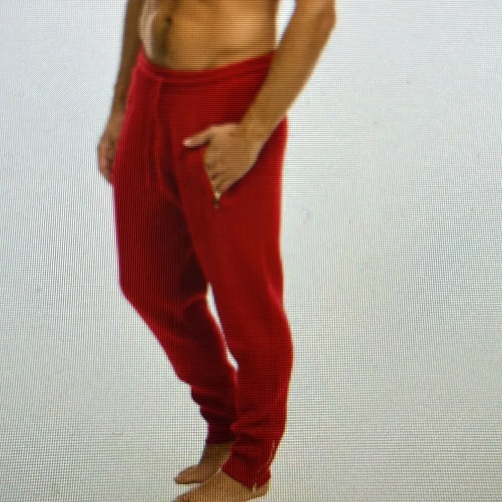 Cashmere!AviatorNation🌈CabinCashmereSweater Pant ZipPockets Made in USA